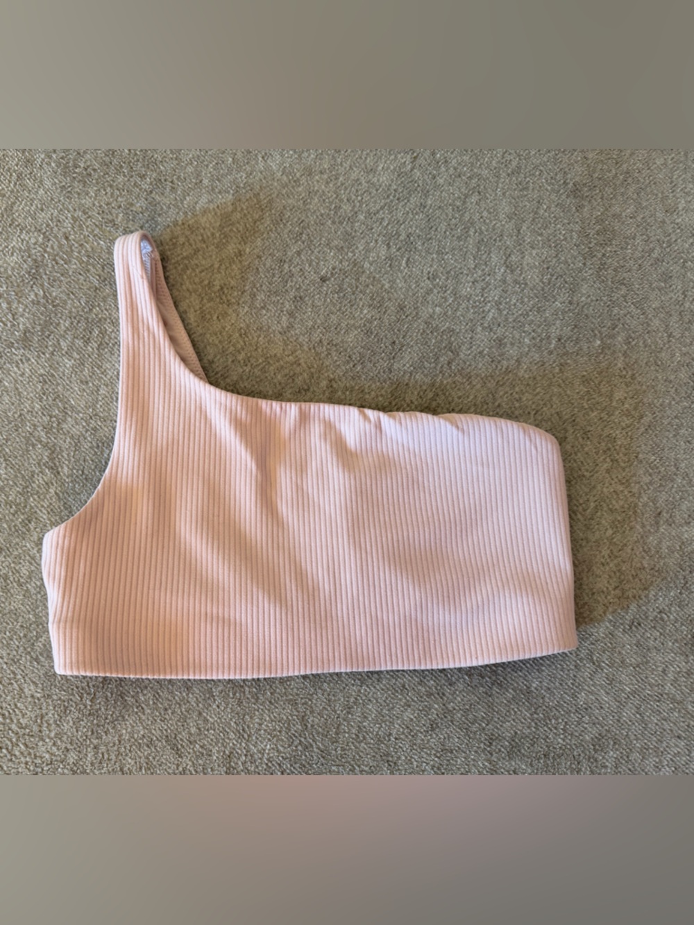 lululemon athletica one shoulder top/bra - Picture 2 of 5